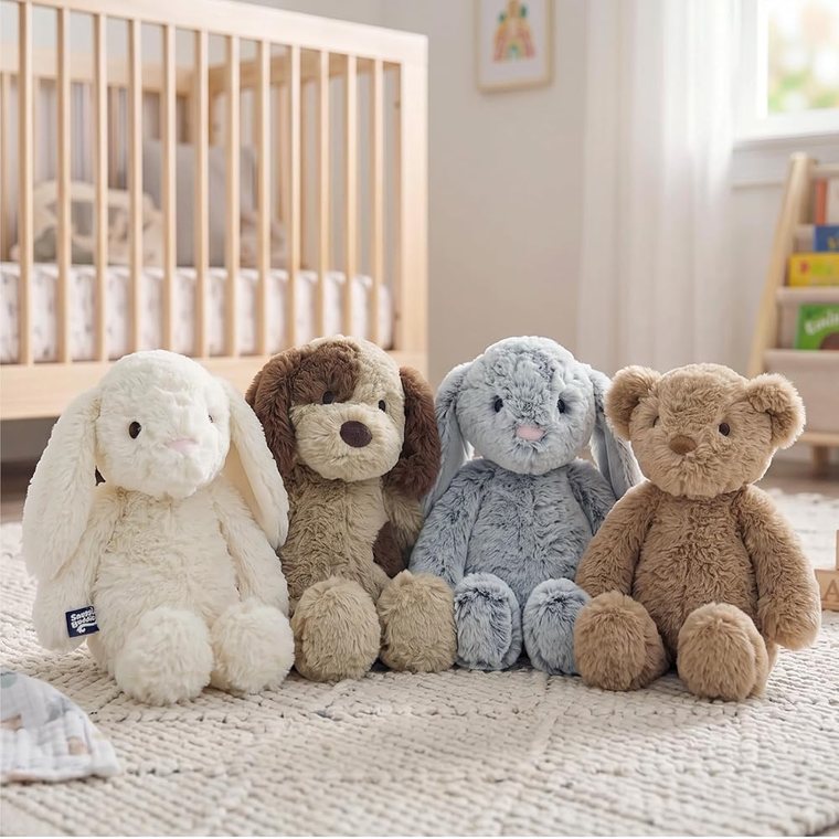 Bella Bunny Stuffed Animal view 3