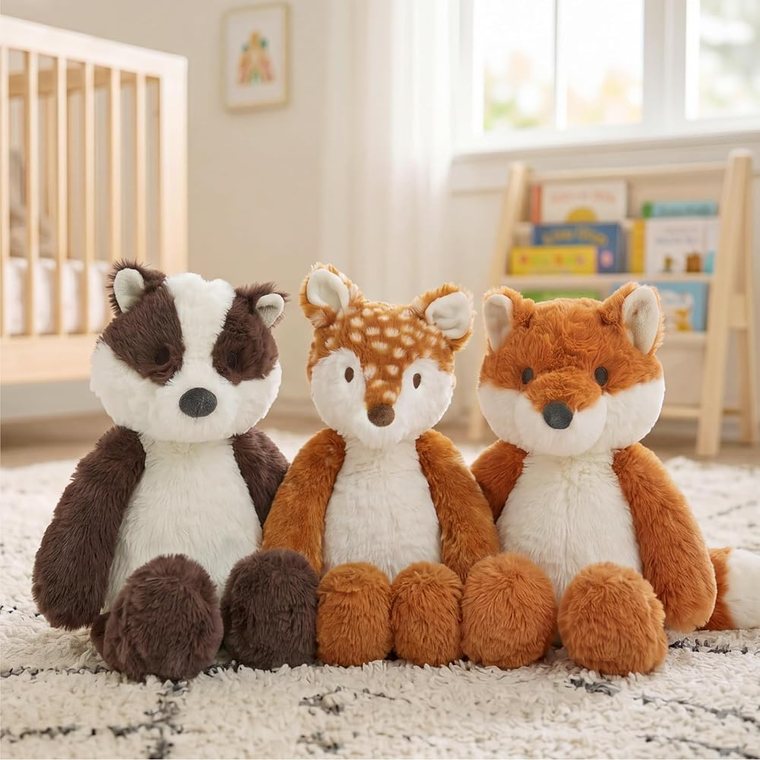 Brooke Badger Stuffed Animal view 3