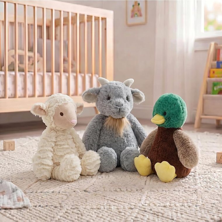 Dominic Duck Stuffed Animal view 3