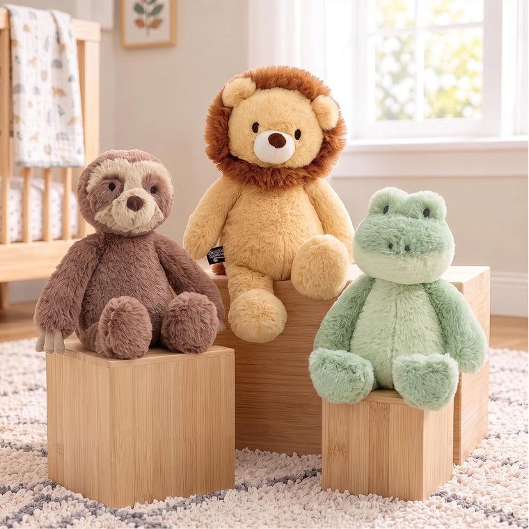 Lucas Lion Stuffed Animal view 4