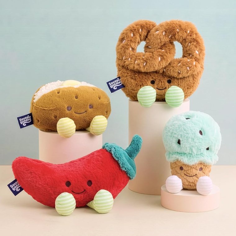 Mint Choc Chip Ice Cream Food Plush Toy view 3