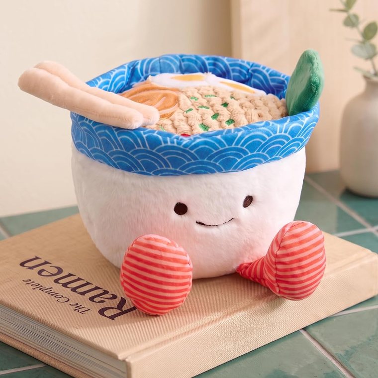 Miso Ramen Food Plush Toy view 3