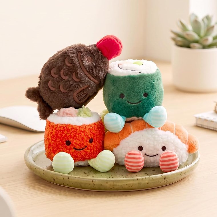 Sushi Bento Box Set Plush Set view 3