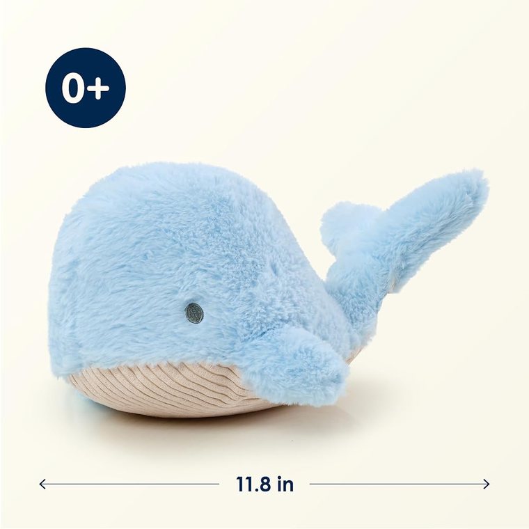Winston Whale Stuffed Animal view 2